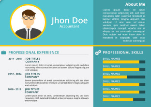 7 things do not write in resume resume with graphic design - Hunter B