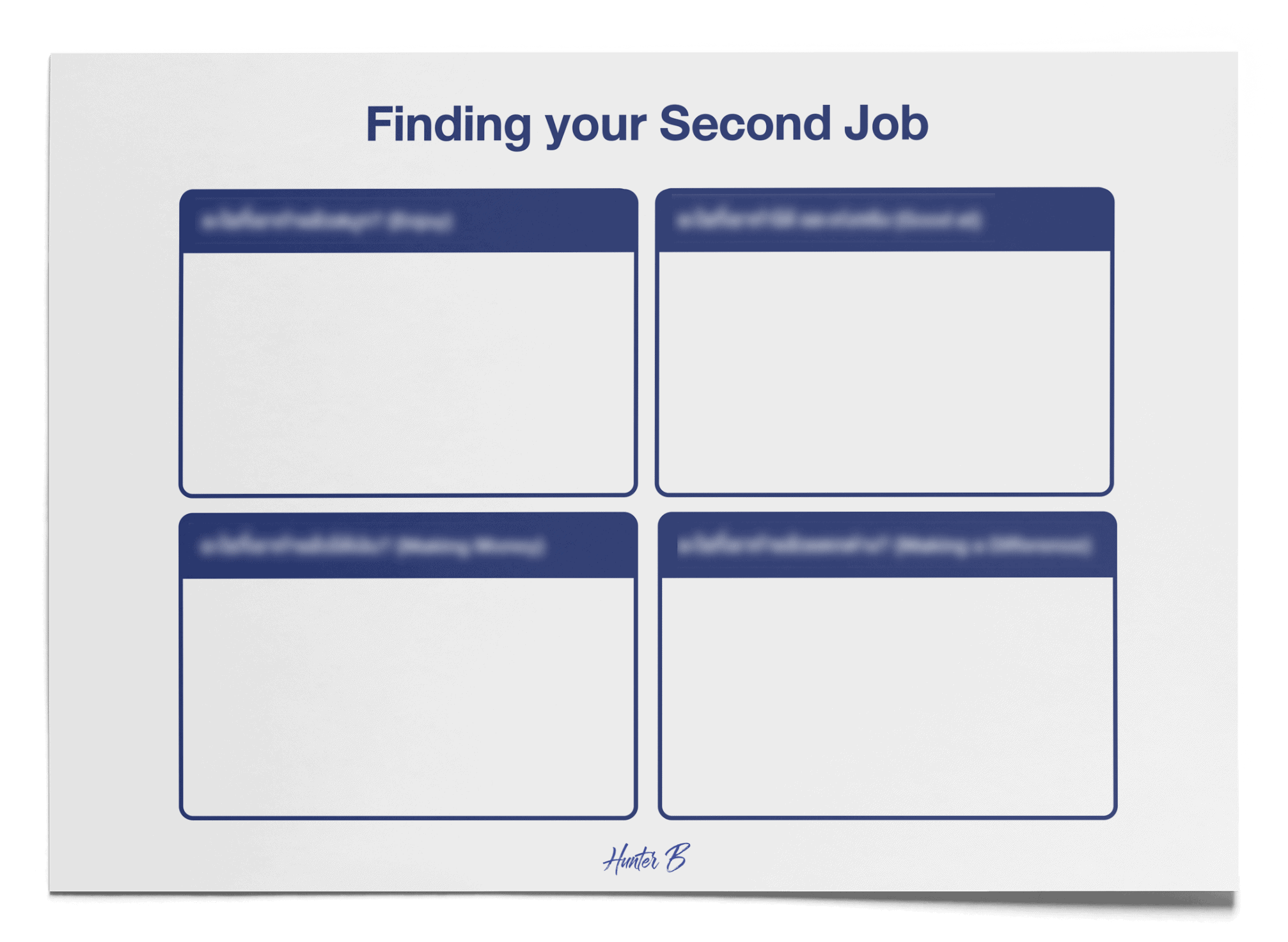Finding your second job
